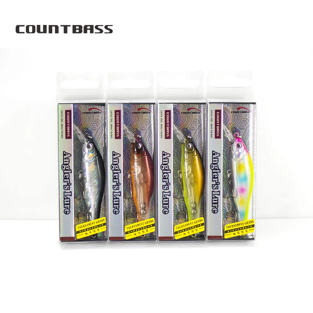 Countbass Afundando Minnow – Wobbler hundido para depredadores - imagen 5