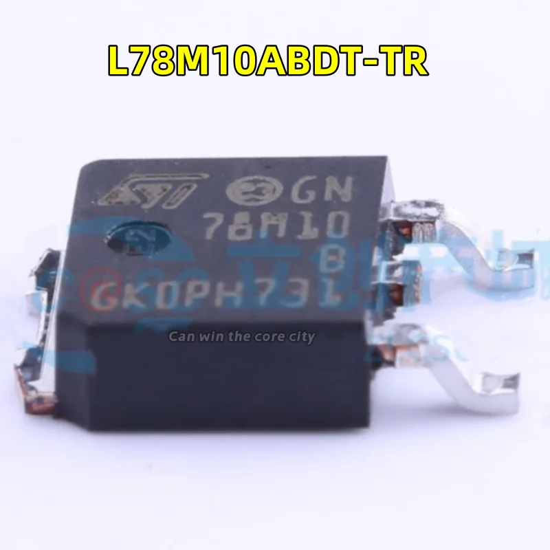 1-100 PCS/LOT New original Genuine L78M10ABDT-TR 78M10 TO-252 Precision 500 mA voltage regulator chip