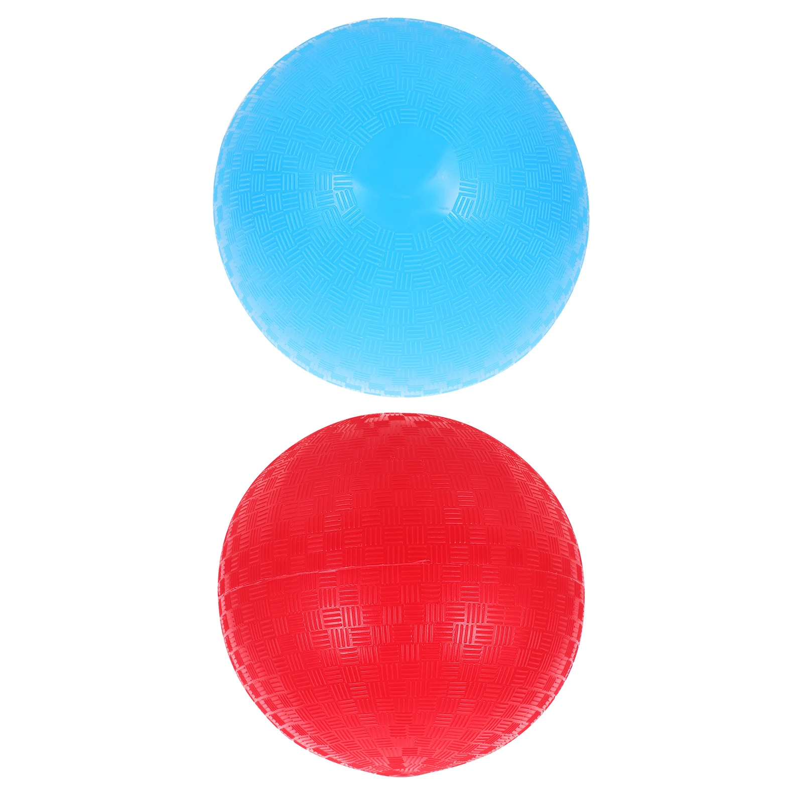 

2Pcs Children Playground Balls 8.5 Inch Pure Color PVC Bouncy Ball for Outdoor Sports Kickball Soccer Training Activities