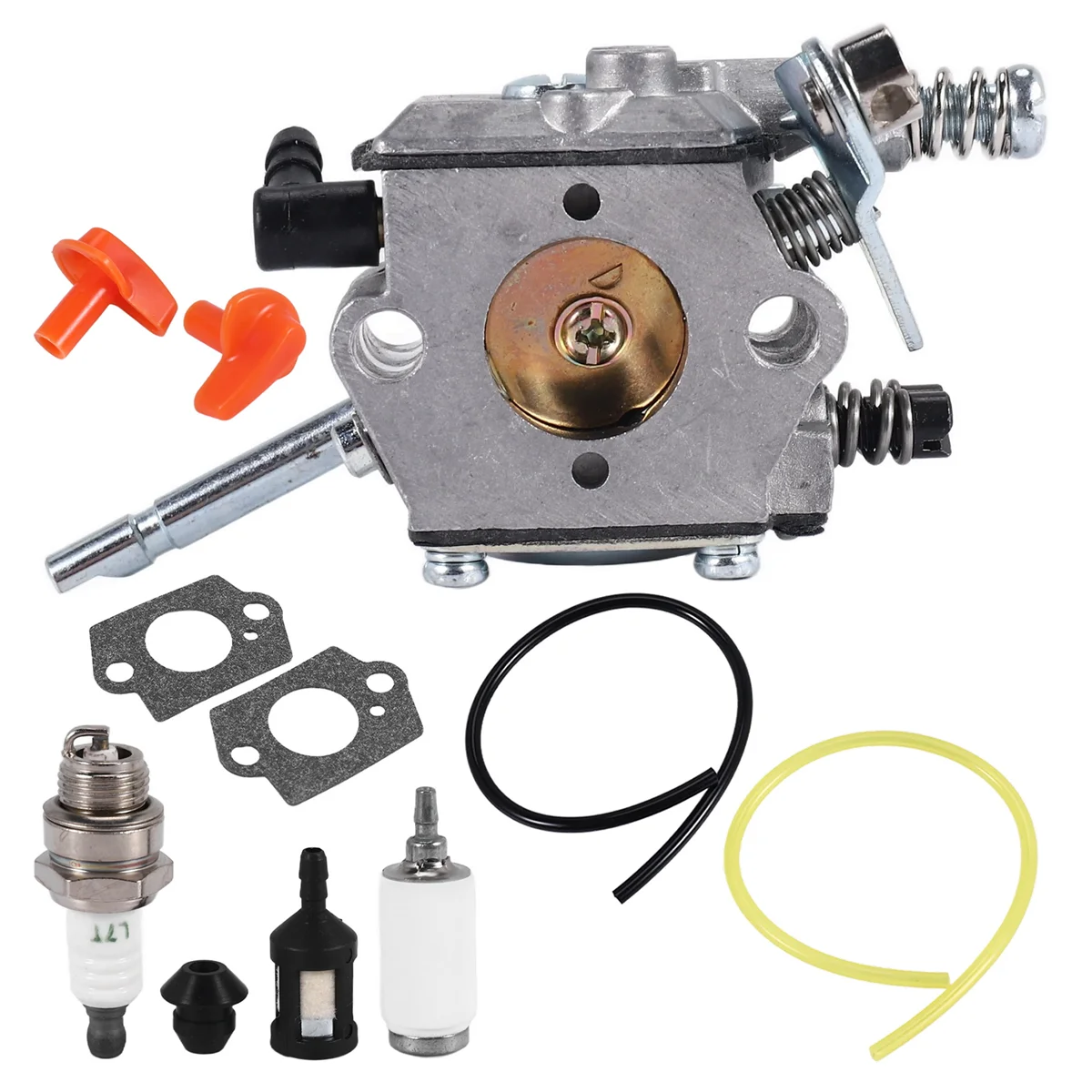 Trending Now Replacement Parts Kit Carburetor for Stihl FS48 FS52 FS62 FS66 FS81 FS86 FS88 FS106 Walbro WT-45 Parts