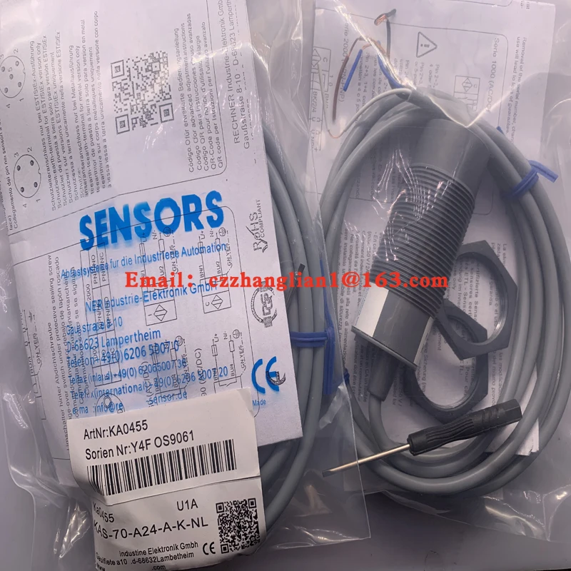 brand new Proximity switch KAS-70-A22-A-K-NL KAS-70-A22-S-K-NL KAS-80-A22-S-K-NL KAS-80-A22-A-K-NL