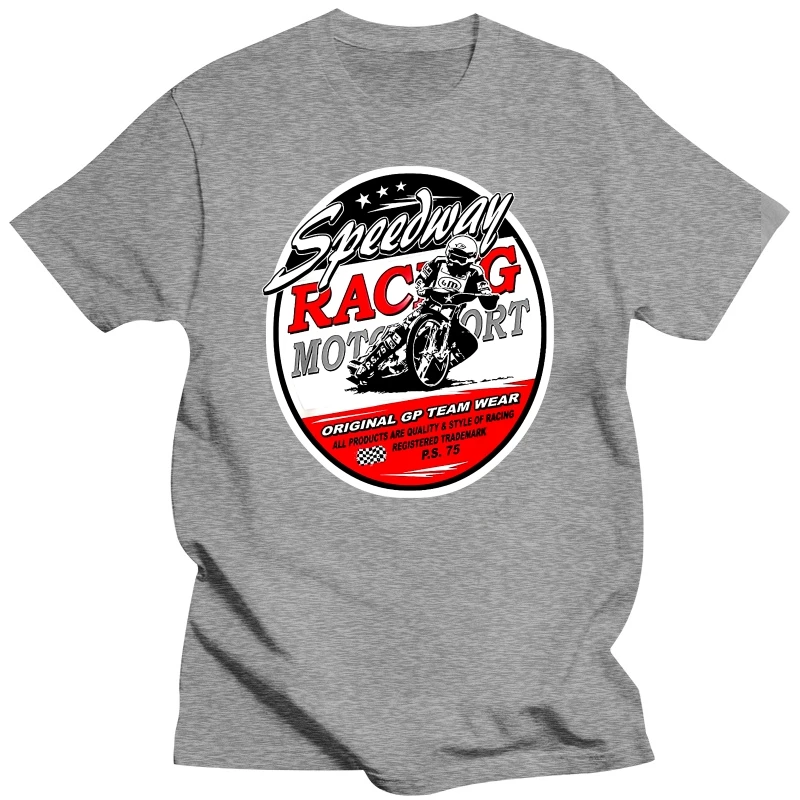 Motorcycle Speedway T-shirt Flat Track Race