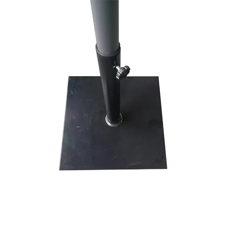 Granite garden parasol cantilever umbrella base 40kg
