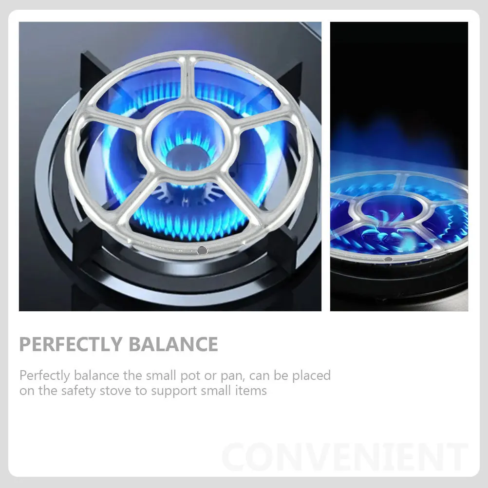 

Gas Stove Rack Durable Zinc Alloy Non-Slip Coffee Pot Fixing Stand Multi-Purpose Practical Support for Household Coffee Pots