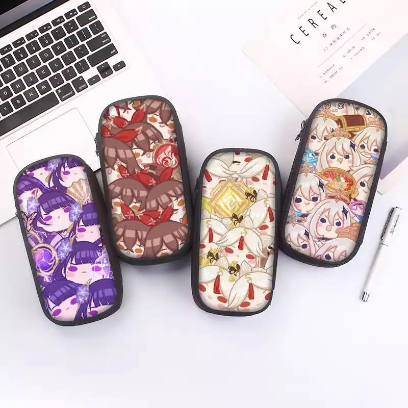 Genshin Impact Collaboration Merchandise Venti Hu Tao Paimon Stationery First Grade Elementary Middle School Student And Girls A