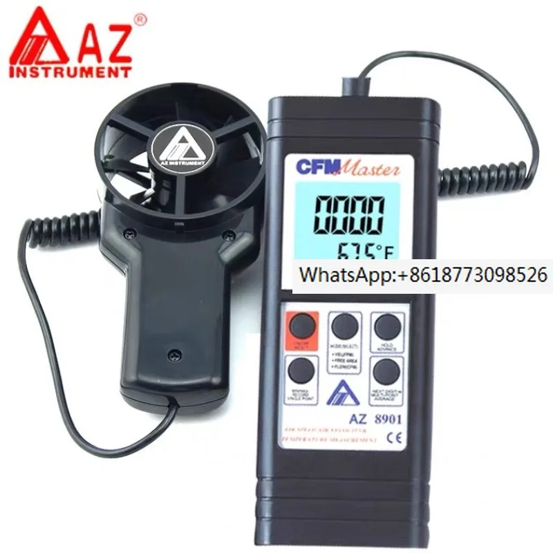 

Hengxin multifunctional folding digital anemometer AZ8901/8902/8904/8906/8908/8918/8910