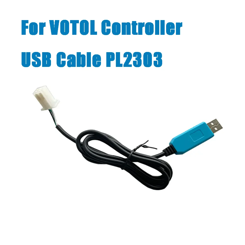 For VOTOL Controller 5V Programming USB PL2303 EM30 EM50 EM80 EM100 EM150 USB Cable for Adjusting Controller Parameters