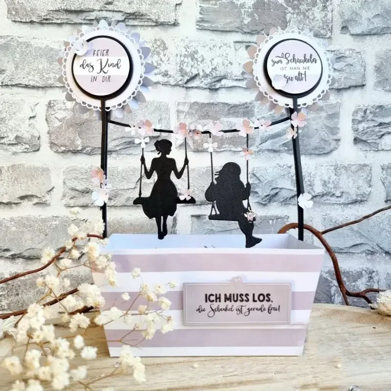 

Металлические вырубные формы Piggy Craft: Девочка на качелях. Вырубные ножи, трафареты, штампы для скрапбукинга и бумажных поделок.