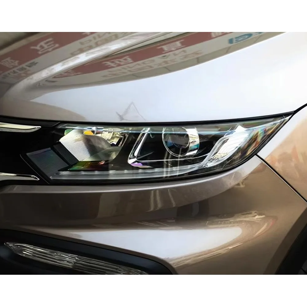 Headlight Transparent Lens Headlight Housing Shell Lamp Shade Lens For Honda 2015-2022 XRV Transparent Headlamp Cover Plexiglass