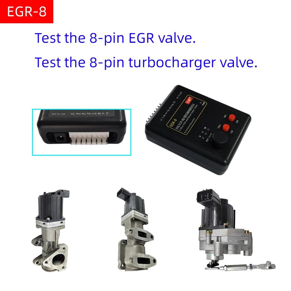 

Тестер электронного клапана управления турбонагнетателем EGR AM-EGR8 8PINS для экскаваторов Isuzu, Qingling, Sany, Hitachi, Sumitomo