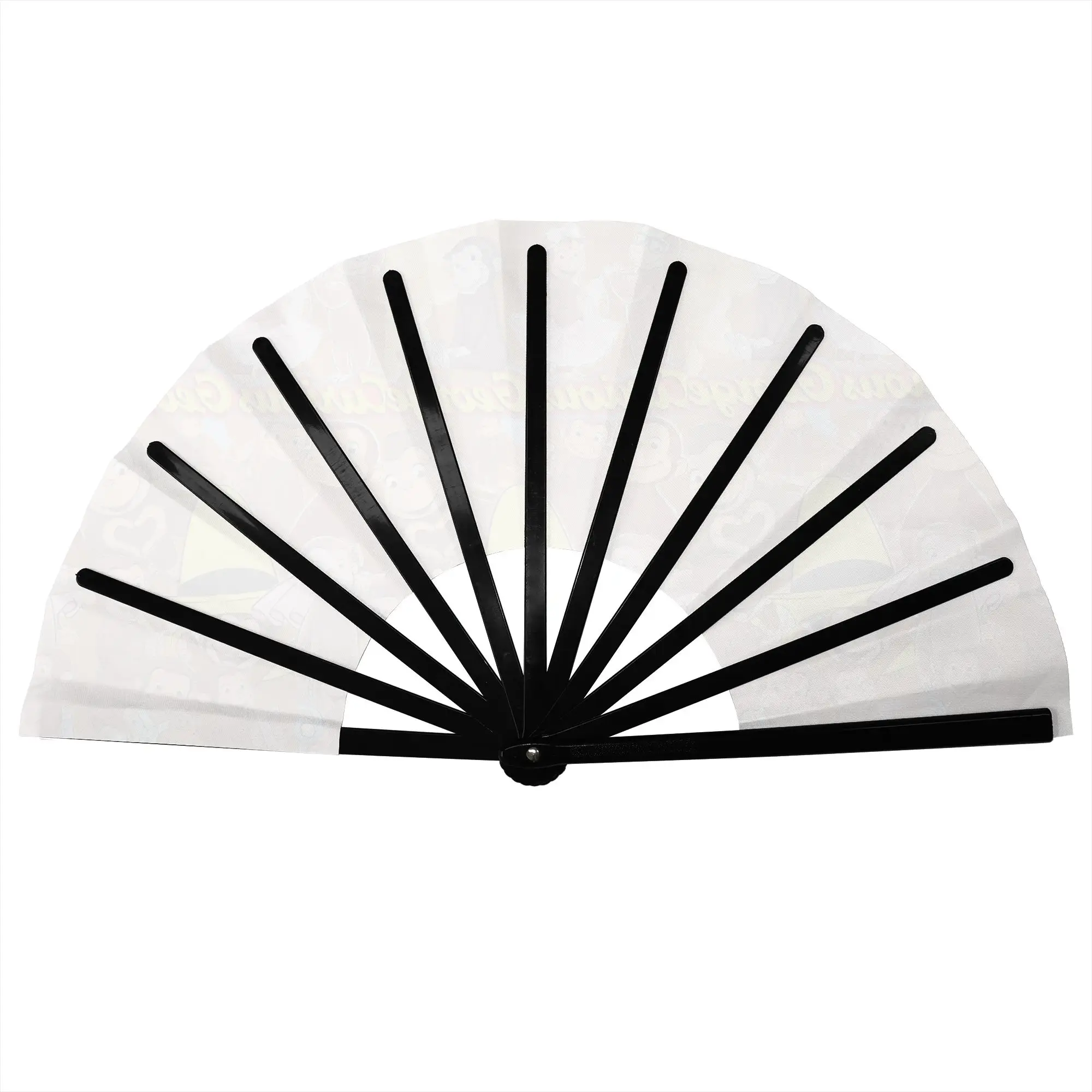 C-Curious G-Georges Comic Traditional Folding Fan Oriental Art Animation  High-Quality Fans Gift Classic Decorative Hand Fan