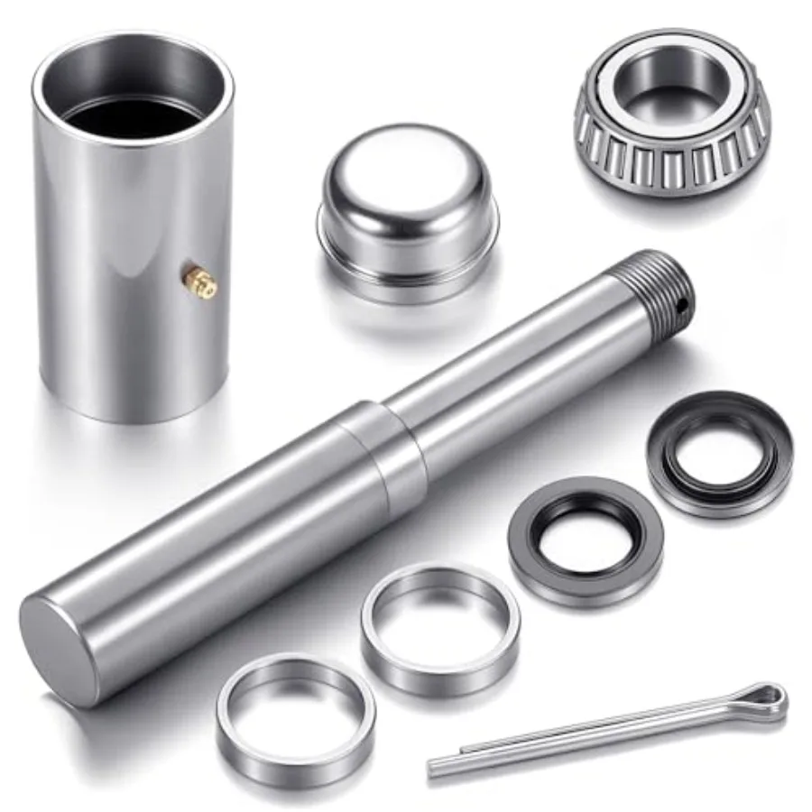 

1 Set Metal Tire Carrier Hinge Kit Include The Necessary Slewing Bearing Tire Bearing Hub and Seal and Brake Cover for Installa