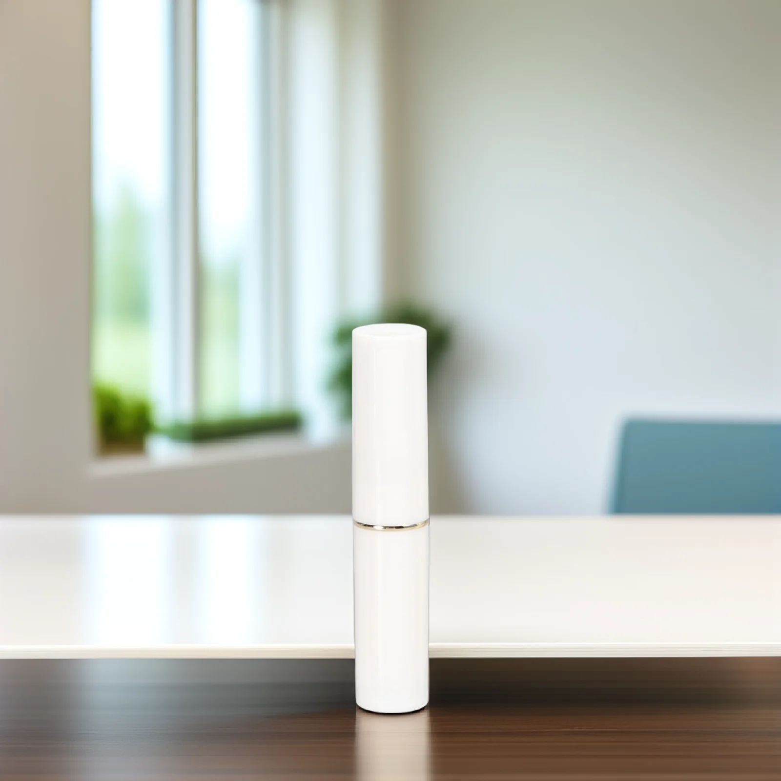 6 piezas 2. Tubos de bálsamo labial de plástico vacíos, contenedores de brillo de labios DIY, recargables para cosméticos hechos a mano, 3 dorados, 3 plateados