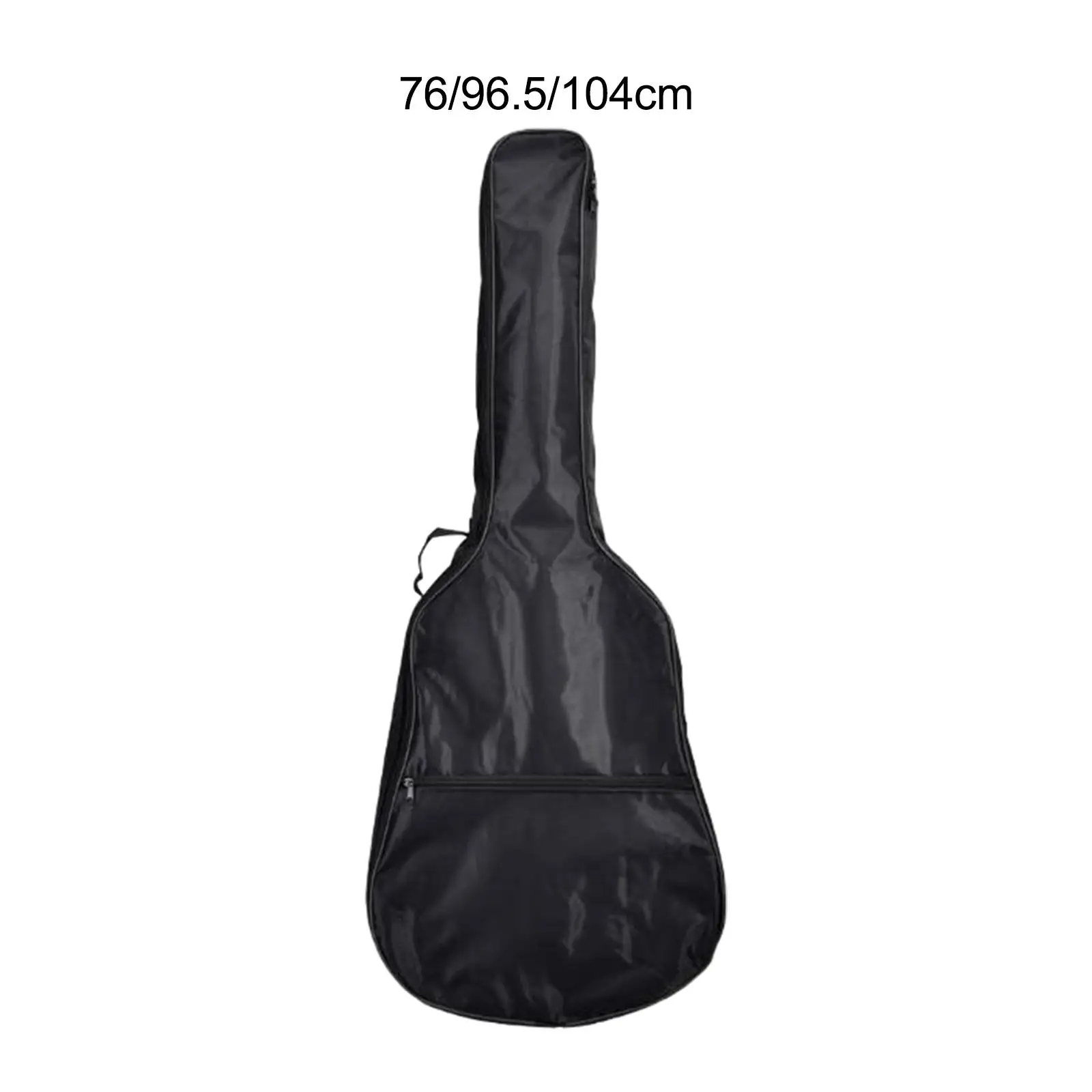 Acoustic Guitar Case Dustproof Oxford Cloth Travel Guitar Gig Bag Electric Guitar Dust Cover Padded Guitar Bag for Capo Strings