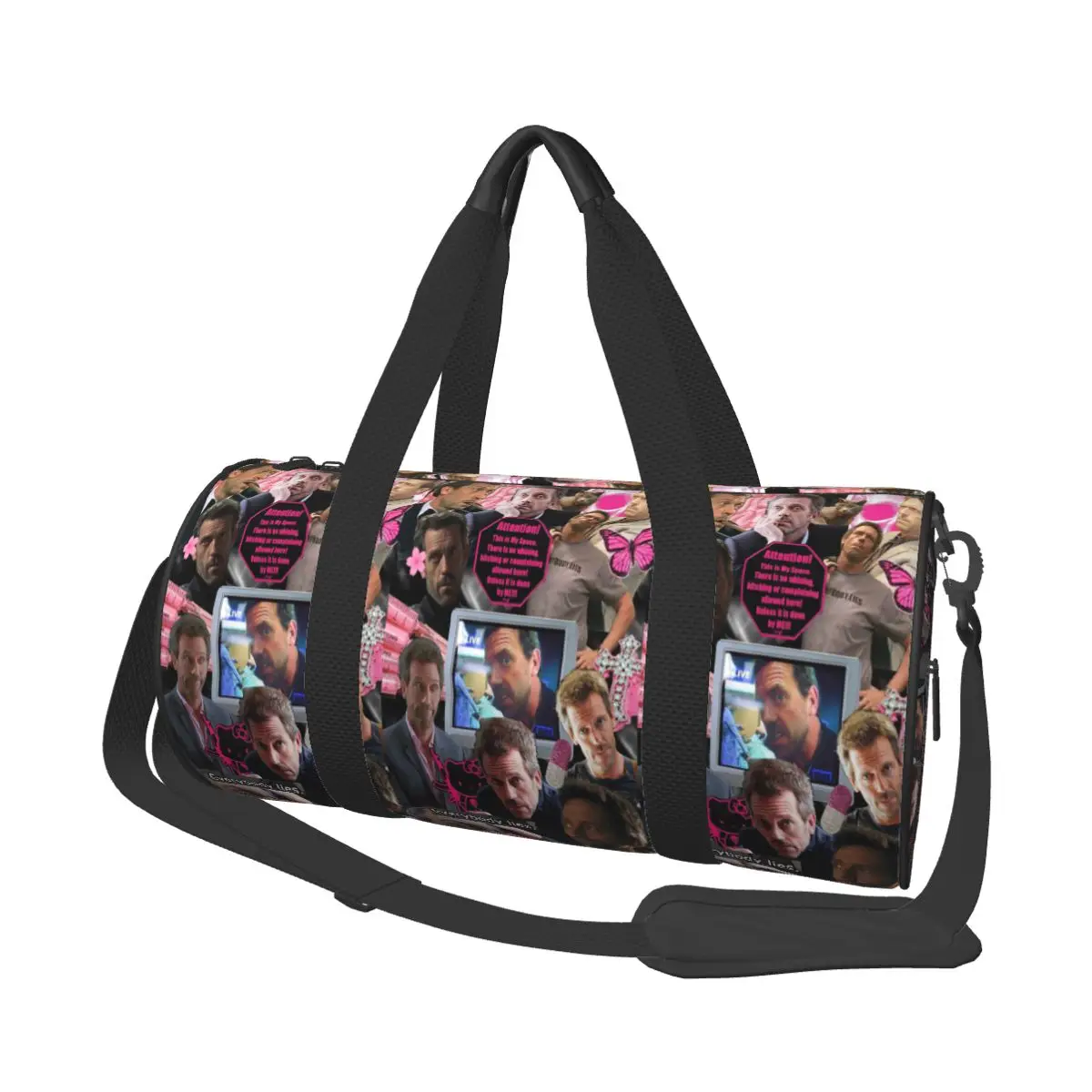 

Dr. Gregory House Tomorrowland Large Duffle Gym Bag Waterproof Duffle Travel Bags Handbags Fitness bag