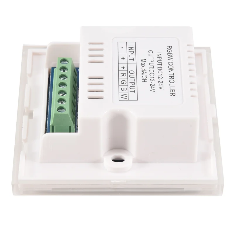 

DC12V-24V RGB / RGBW Wall Mounted Touch Panel Controller Glass Panel Dimmer Switch Controller For LED Strips Lamp-ABHG