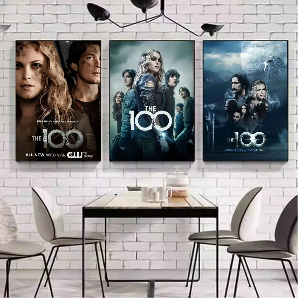 عرض المسلسل التلفزيوني للموسم 100 ملصق فني مع مطبوعات هدية تزيين غرفة النوم وغرفة المعيشة