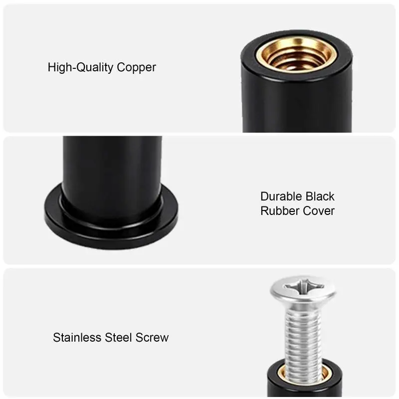 73PCS Durable Expansion Nut Kit M4 M5 M6 with Stainless Steel Screws Screwdriver for Window & Door Installation Works