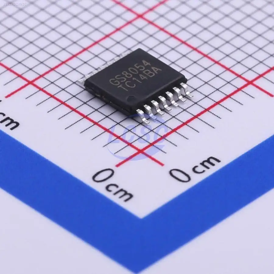 1PCS GS8054-TR Four channels 1pA 77V/us 115MHz 8mV TSSOP-14 Operational Amplifier ROHS