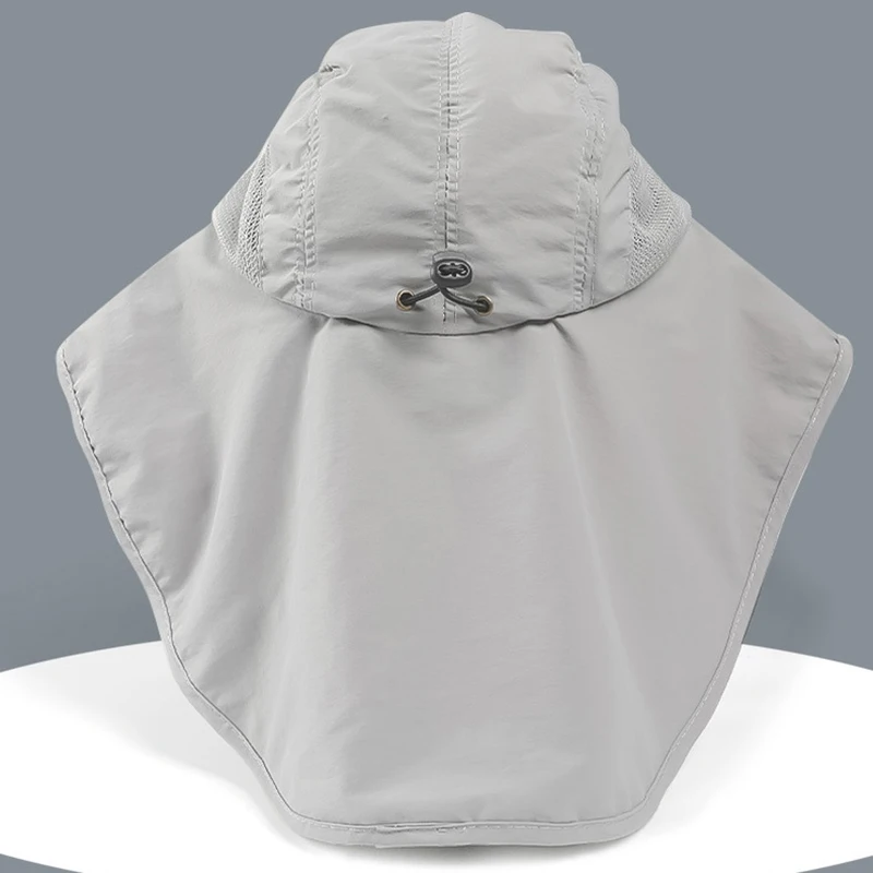 قبعة بحافة كبيرة من أشعة الشمس ، شال واقي من الشمس في الهواء الطلق ، قبعة شمس نتف الشاي ، رياضة المشي لمسافات طويلة ، 1 * ، الصيف