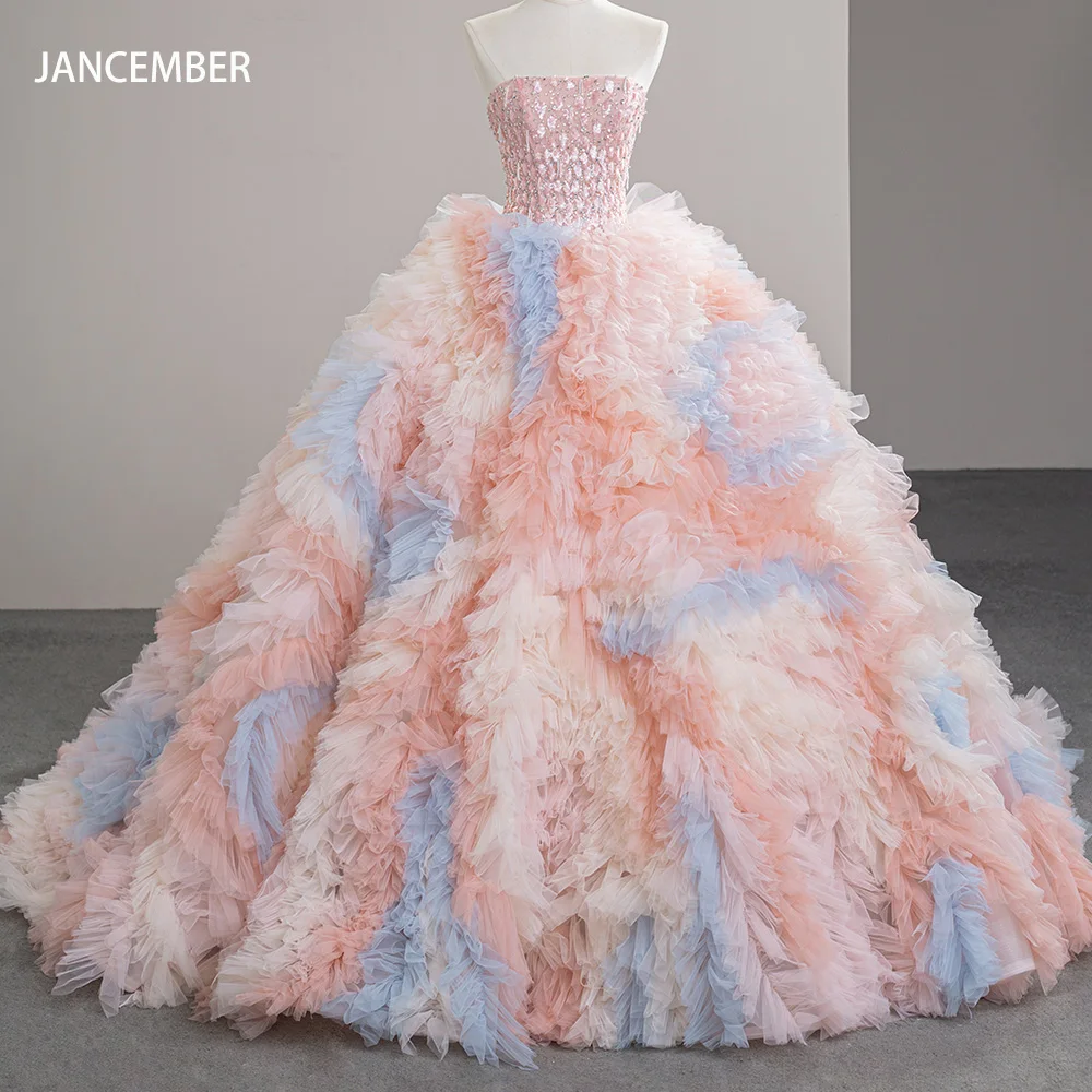 2024 Nieuwe Quinceanera Jurken Zoete Strapless Baljurk Klassieke Echte Foto Feestjurk Formele Jurk Voor Meisjes Vestidos 15 Años