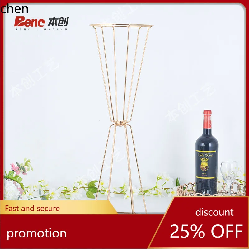 

YFY iron table flower stand flower styling arrangement t-stage road guide flower stand simple table creative casual shelf