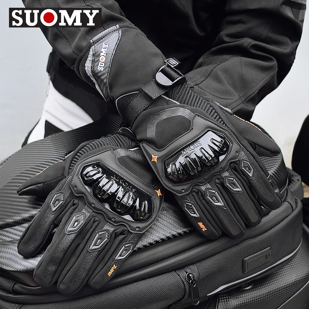 

Waterproof Motorcycle Riding Gloves Men Women Touchscreen Winter Warm Motocross Gloves Anti-fall Motorbike Gloves Skiing Gloves