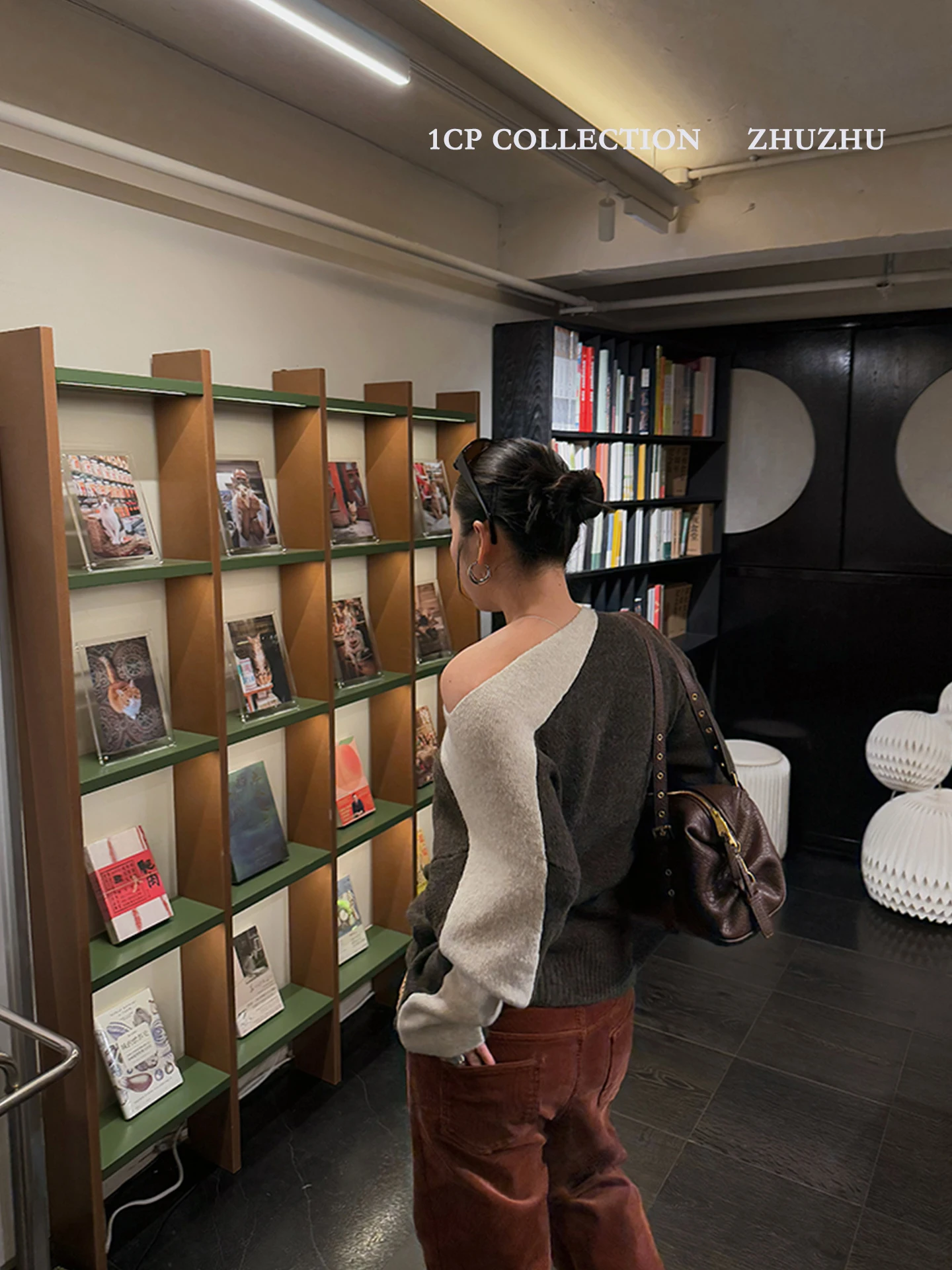 

Цветная кровь контрастного цвета, вязаный шерстяной свитер, женский свободный крой, теплый топ с очками, повседневный длинный свеч, 2021, Wi...