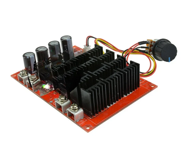 60A 3000W motor speed board, DC 12V24V48V 9-50V DC with switch