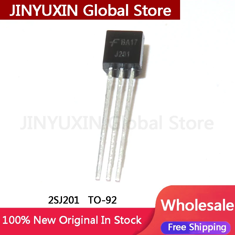 20-100Pcs 2SJ201 J201 Direct Insertion Transistor TO-92 IC Chip in Stock Wholesale