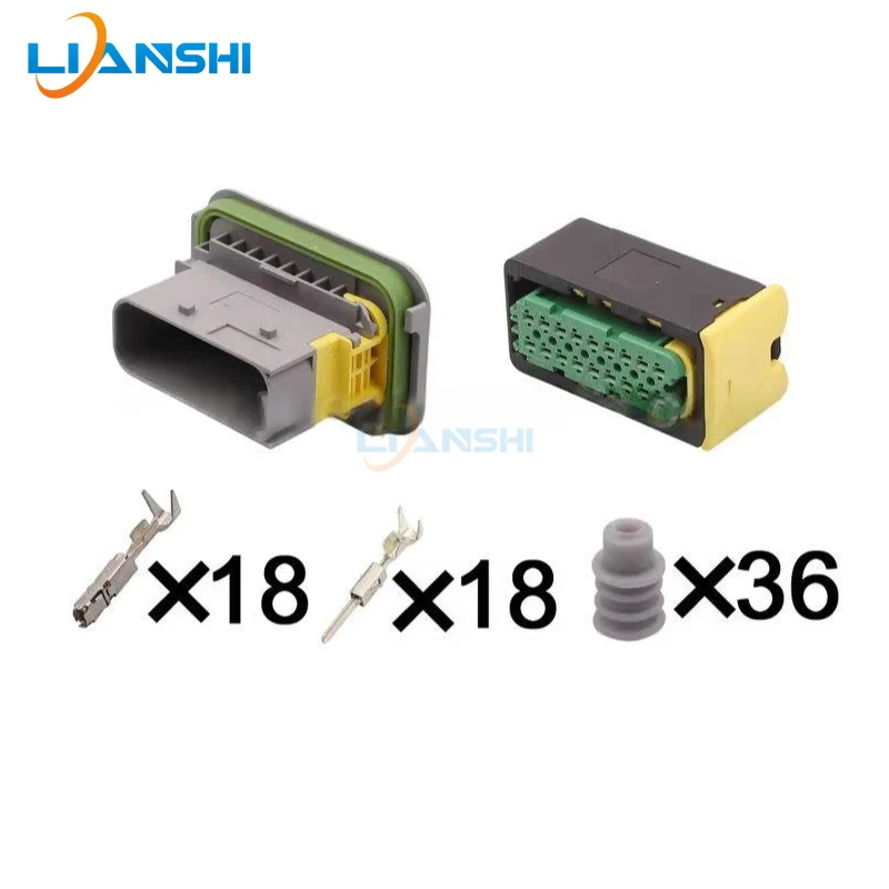 

The 18-core urea pump sensor DJ7183C-1.5-11/21 is suitable for new energy vehicle connectors with the number 3-1563759-1