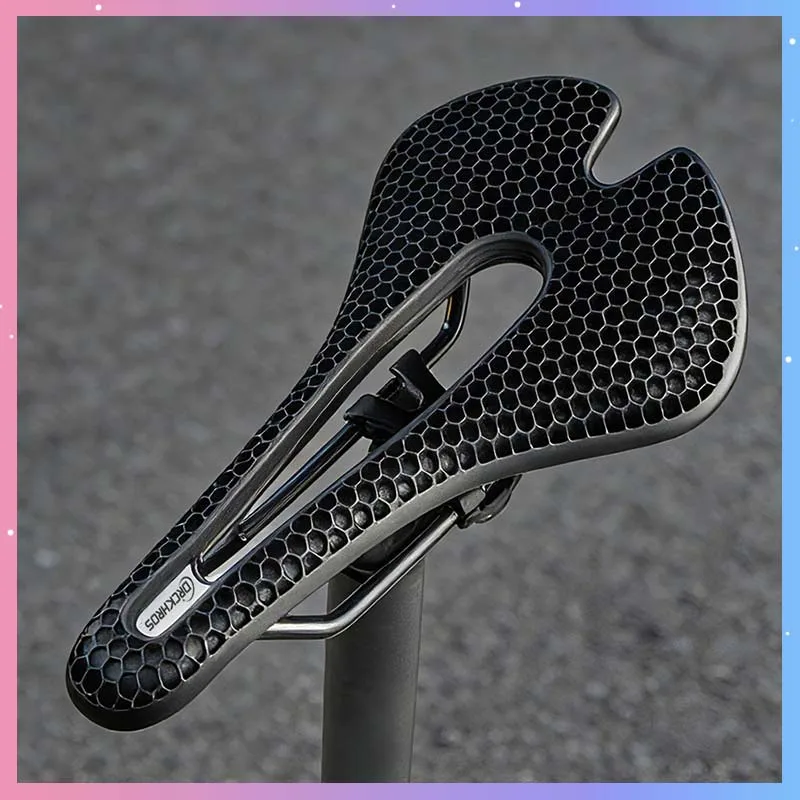 

Bicycle Saddle 3D Honeycomb Shock Absorption Hollow Breathable Comfortable Mountain Bike Road Bicycle Cycling Saddle Parts