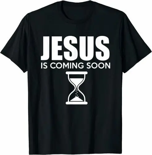 NEW LIMITED Jesus Is Coming Soon Shirt Countdown Til Jesus Shirt T-Shirt