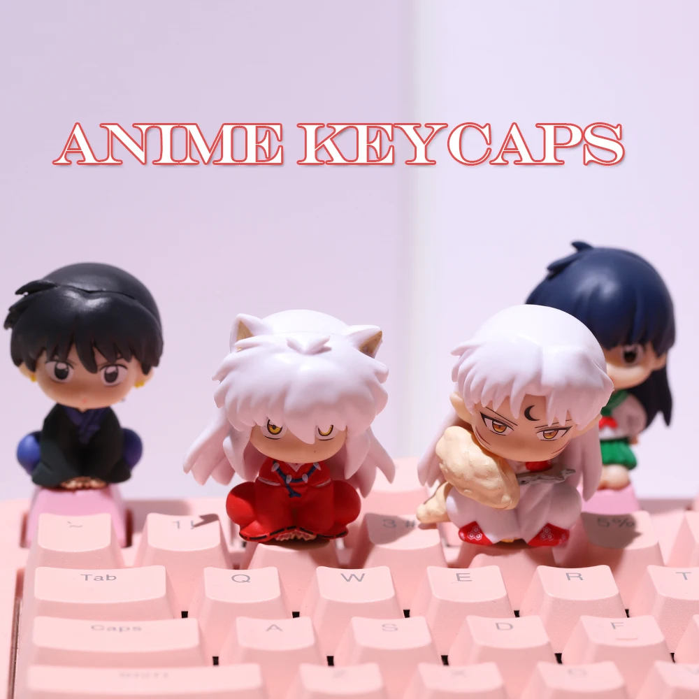 

1pc Anime Keycaps Cartoon Handmade Mechanical Keyboard Caps Accessories Personalized Cherry MX Artisan Custom Pink ESC Keycap