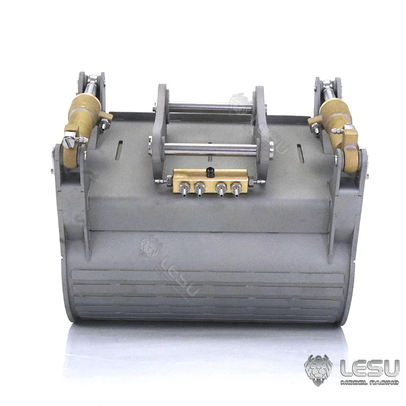 

Metal Openable Closable Bucket for 1/14 LESU RC Hydraulic C374 ET30H ET35 Excavator Construction Vehicle Model Upgrade Part