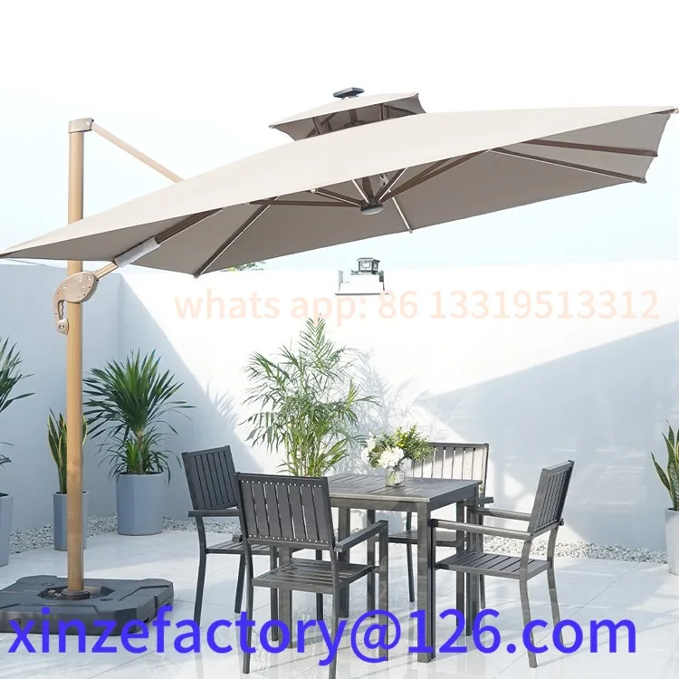 

Customizable outdoor parasol Garden umbrella commercial