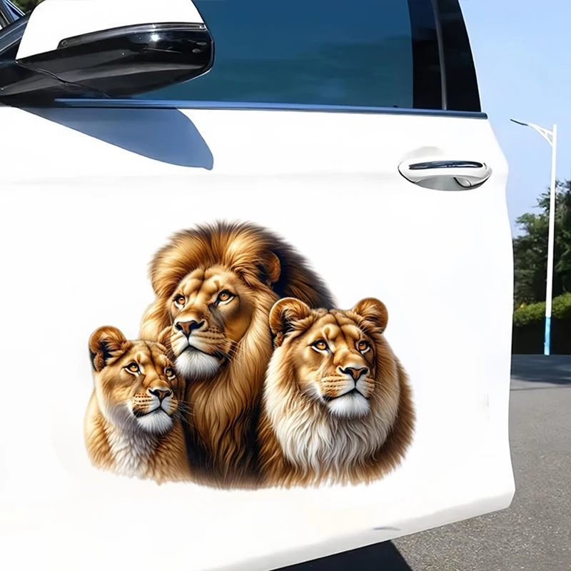 

Domineering Lion Animal Car Sticker Waterproof Styling Automobiles Motorcycle Exterior Accessories Vinyl Decals Y142
