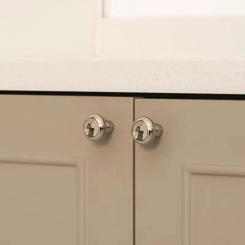 Brass Irregular Line Furniture Handles T-Bar Decorative Knob Bright Nicke Kitchen Cupboard Wardrobe Dresser Drawer Cabinet Knobs