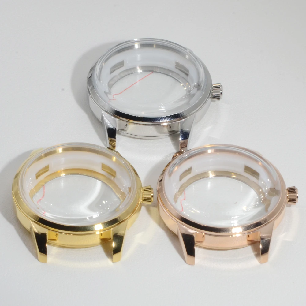 40mm Nh35 Case Cocktail Case Watch Case Sapphire Watch Mod NH35 NH38 Watch Accessories