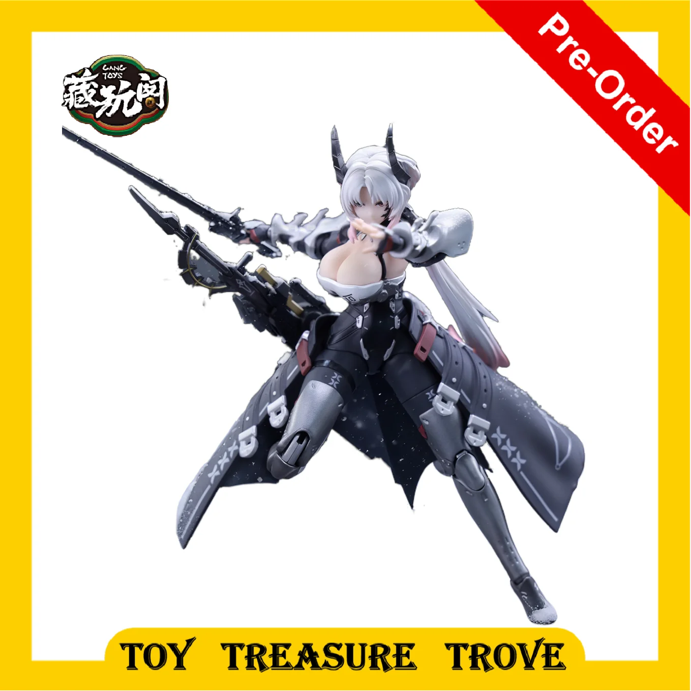 

[PRE ORDER] CANG TOYS 1/12 Action Figures The Twelve Great Wars series Mora Anime Figure