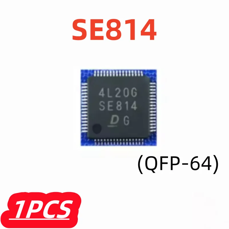 

1 шт./лот, 100% новый SE814 QFP-64 814 QFP64, автомобильный компьютерный чип ЭБУ, оригинальный