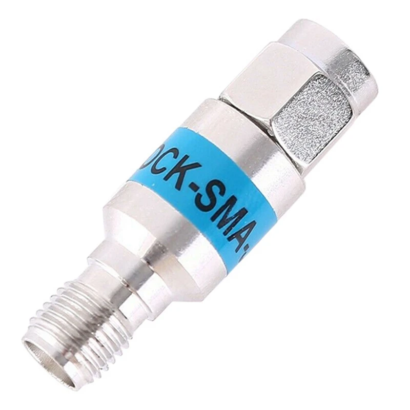 New RF Coaxial DC Block DC-6Ghz SMA Tri- Alloy Straightener, Mini Insulator