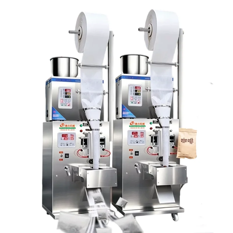 1-100g Hight-Quality Food Automatic Weighing Packing Machine Granule Medicinal Racking Machine Bag Back Seal/Three-side seal And