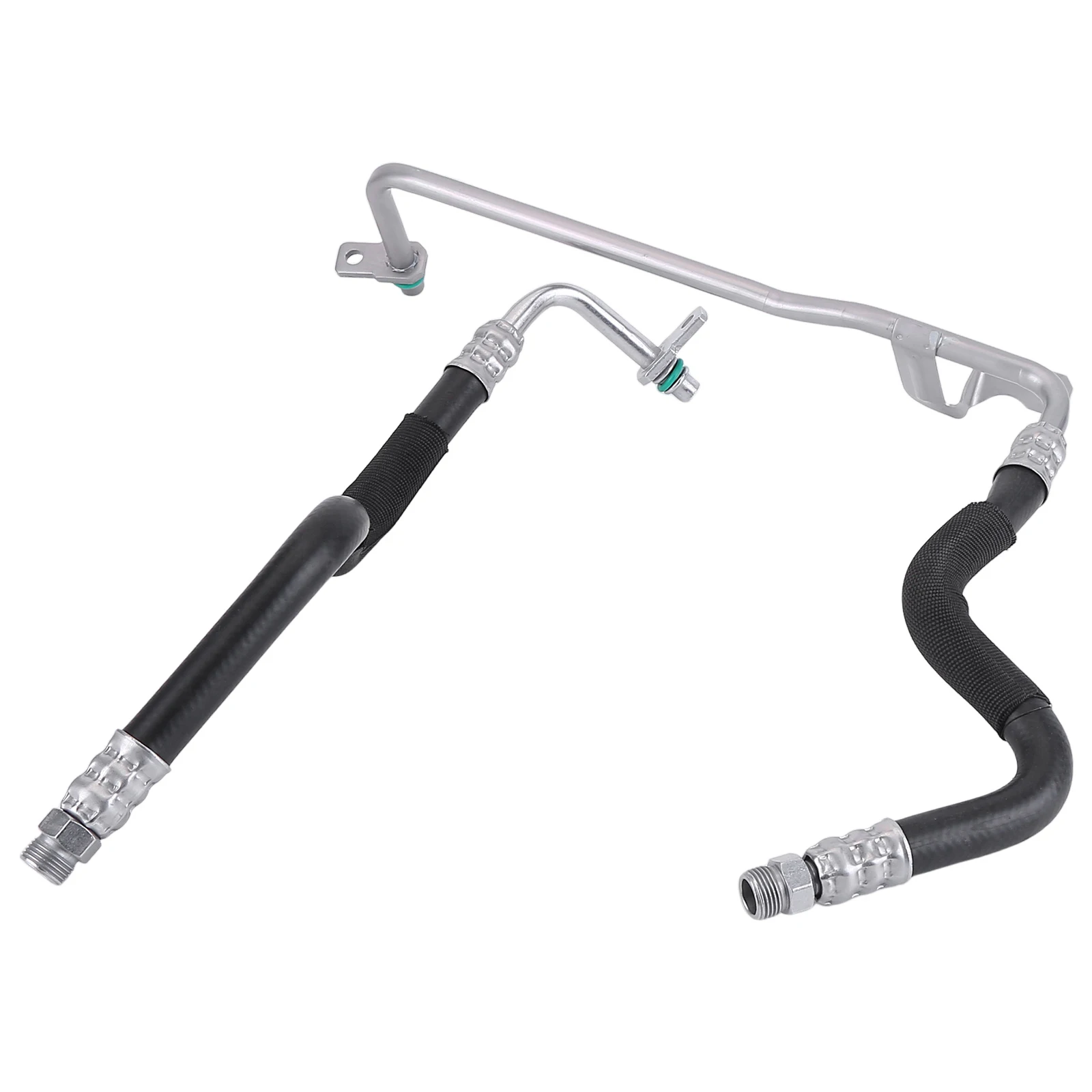 

Transmission Oil Cooler Line Hose Assembly Compatible for A4 B8 A5 1.8 2.0T TFSI Replaces 8K0317825R 8K0317826R
