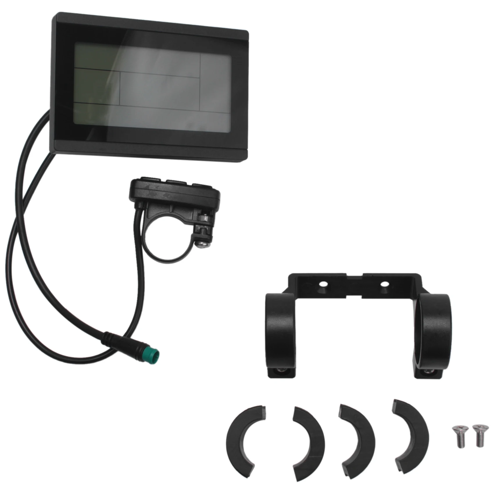 KT LCD3 Display with Waterproof Connector 24V 36V 48V Electric Bike Display for KT Electric Bike Ebike Conversion Kit