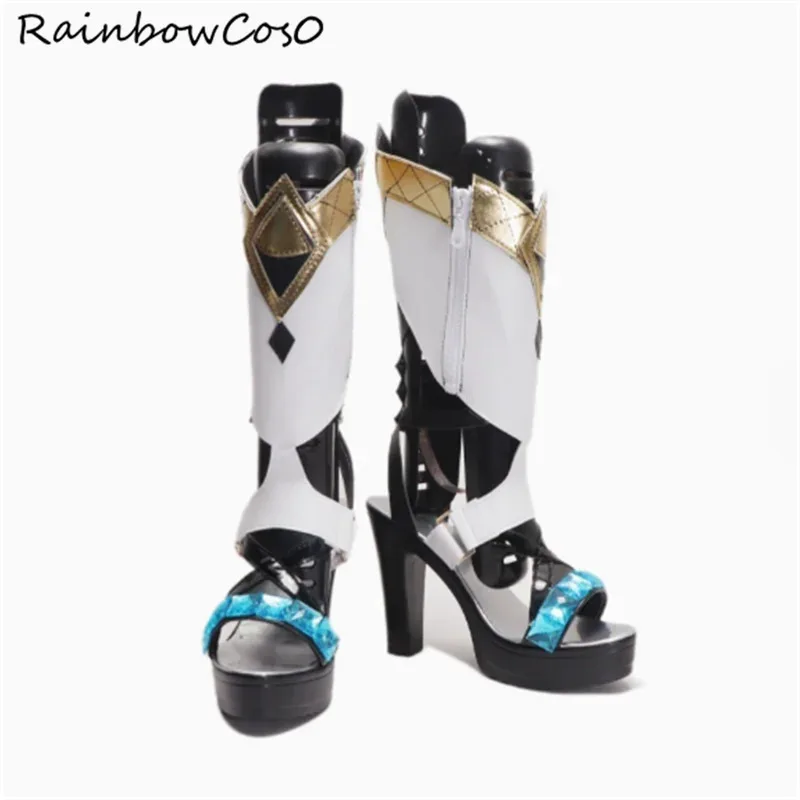 

Xilonen Genshin Impact Обувь для косплея Сапоги Игра Аниме Вечеринка Хэллоуин RainbowCos0 W4375