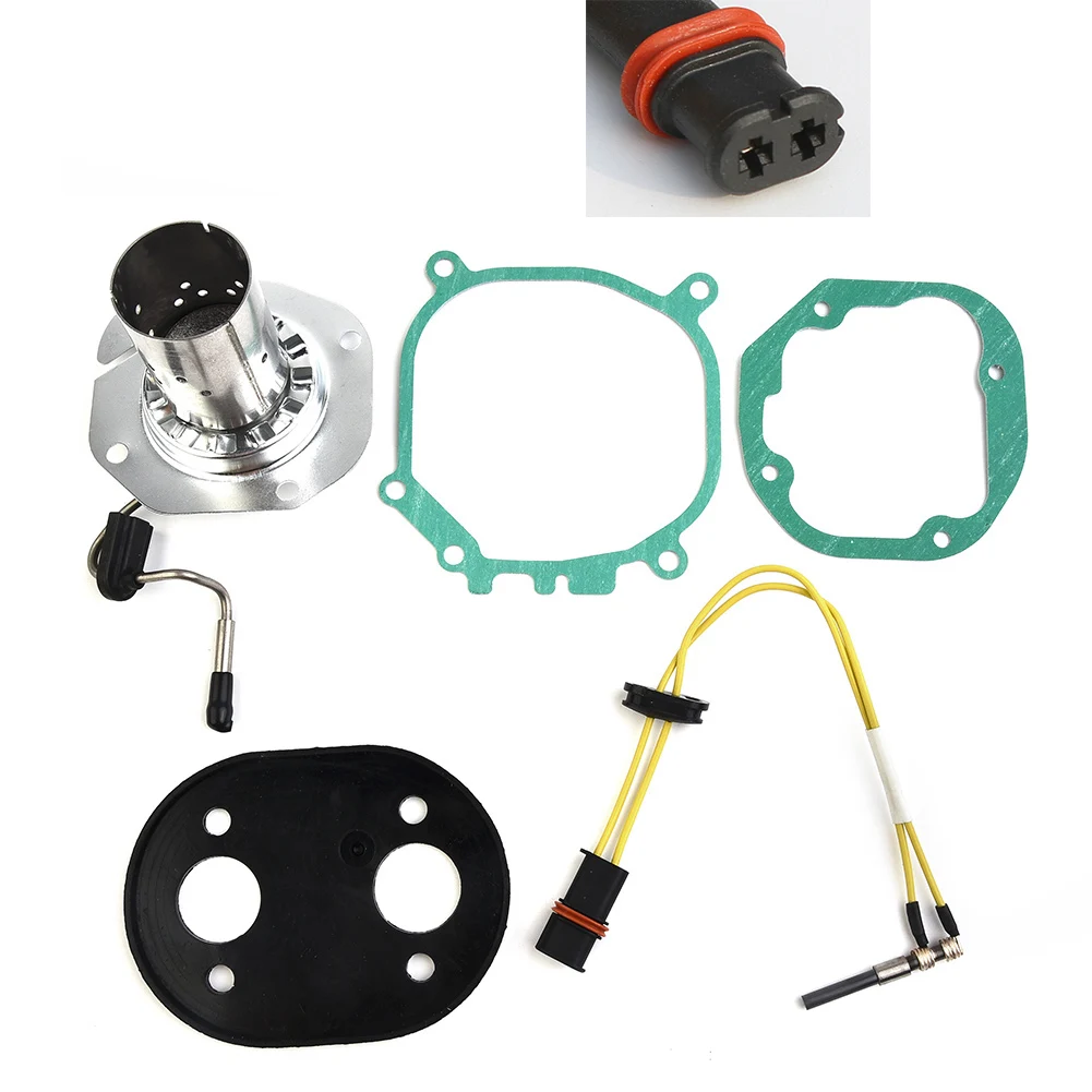 Kit perbaikan pemanas 12V 2000W 5 buah Set Gasket cahaya Pin Burner termostat & Aksesori untuk Webasto 2000ST & 2000STC