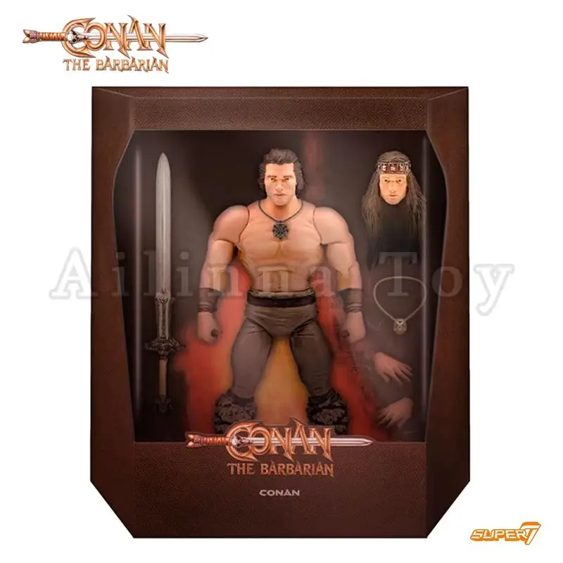 Super7 Conan The Barbarian 7inch Ultimates Action Figure Conan Anime Collection Movie Model Gift