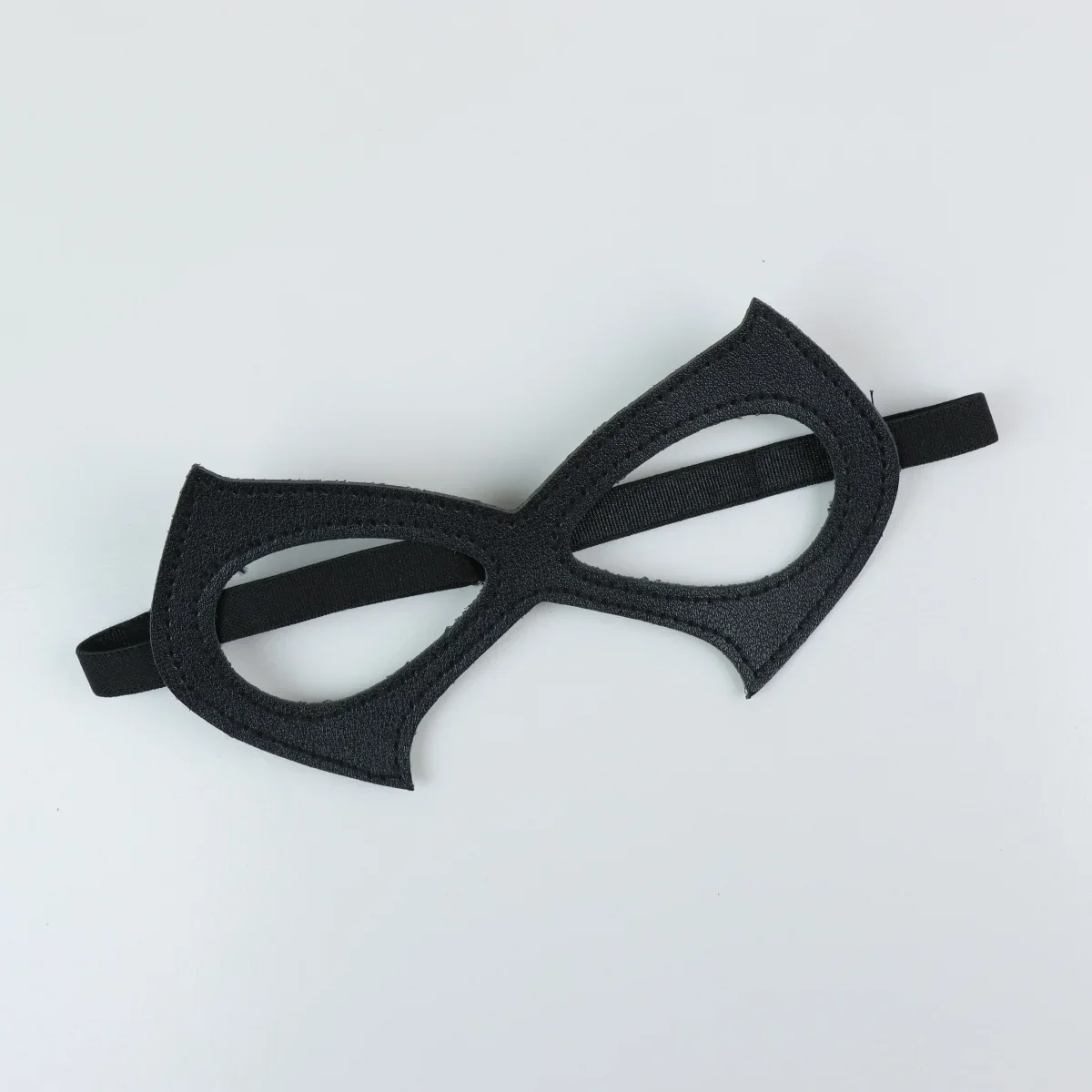 QQ 1pc Half-Face Eye Costume Mask for Black Gothic Harajuku Punk PU Leather Eye Mask Masquerade Mask Cosplay Eye Mask Accessorie image 6