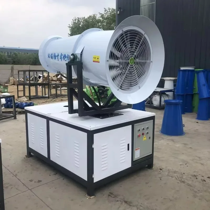 Automatic Remote Control Fog Cannon Sprayer  Industrial Dust Control System for Mining  Demolition